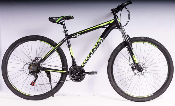 Велосипед NOTUS 2-х колесный 29&quot; (21скорость) FX100 черно/зеленый