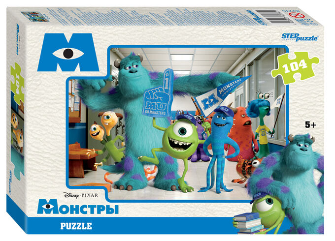 Мозаика &quot;puzzle&quot; 104 &quot;Монстры&quot; (Disney) 82235