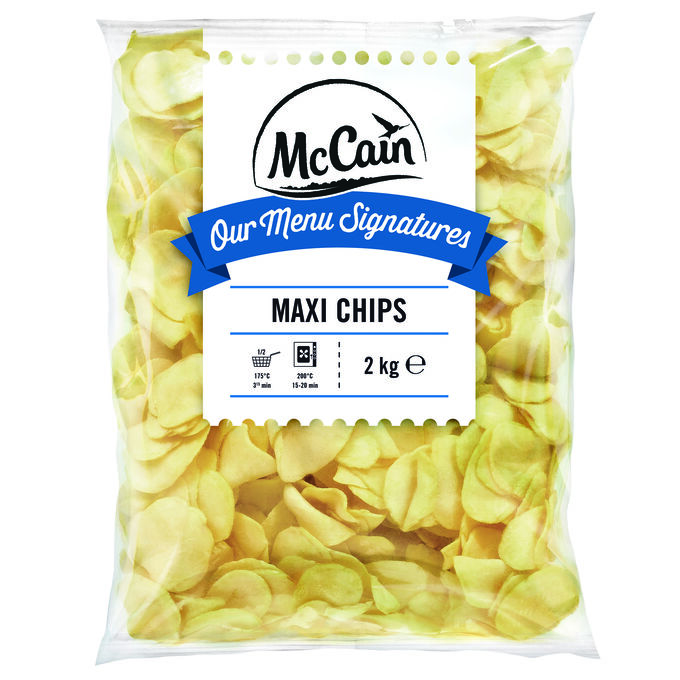 Картофельные ломтики тонкие (чипсы) 2,5кг (1/5) &quot;McCain&quot;