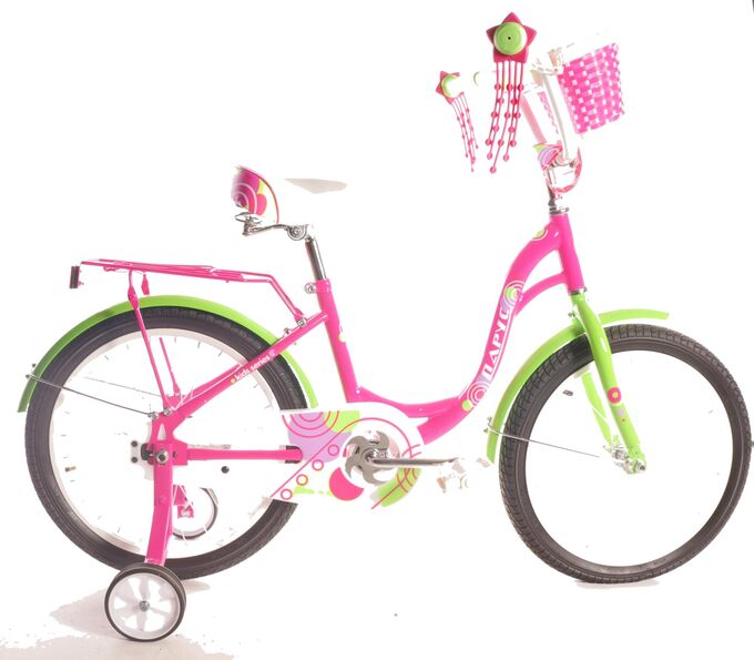 Велосипед Парус 18 д. Jolly (пурпур/зеле)