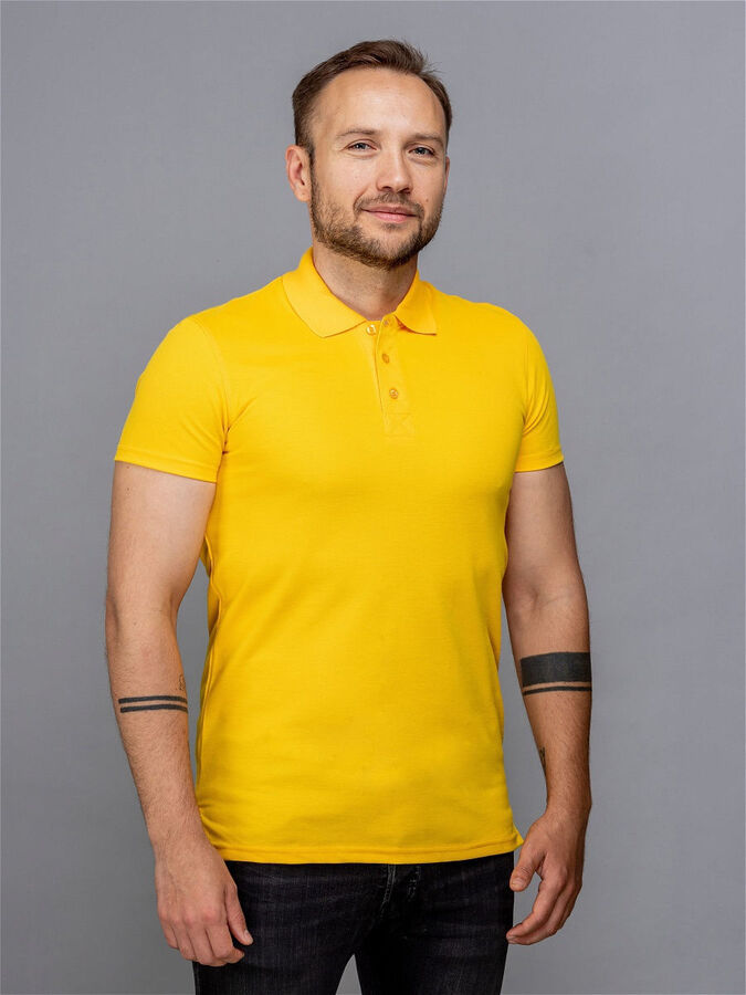 Мужчина 60+ в желтом поло одежд. 3xl жёлтые. Желтая поло на полных мужчинах фото. UZCOTTON футболки отзывы.