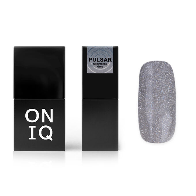 OGP-155 Гель-лак для ногтей блестки цвет Glimmering Grey 10 мл