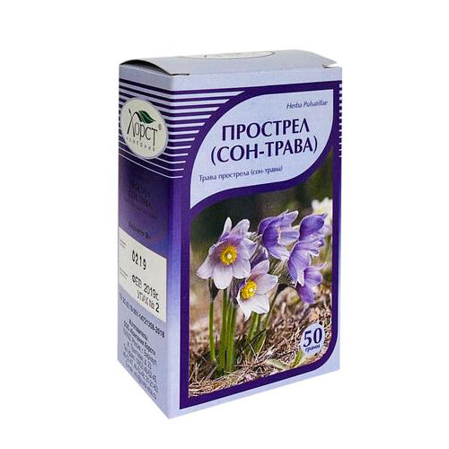 Русские корни Прострел (сон-трава), 50 гр