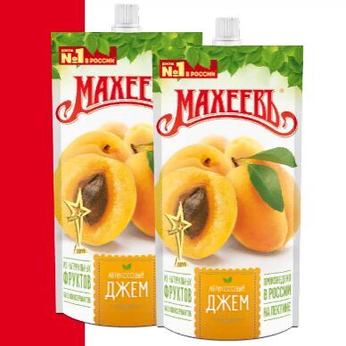 Махеевъ Джем 300г (330) д/п (1/16) абрикосовый | Джем. Крем мёд ...