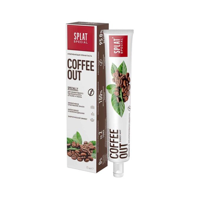 Splat Паста зубная Coffe Out/ Кофе Аут75 мл