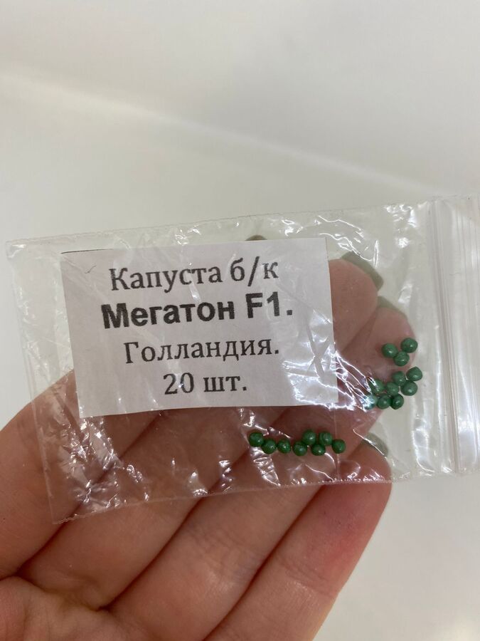 Капуста Мегатон F1 (20 семян)