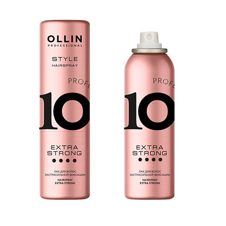 OLLIN Professional STYLE Лак для волос экстрасильной фиксации 200 мл (ЮБИЛЕЙНЫЙ,ограниченый выпуск), Оллин