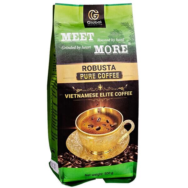 Кофе MEET MORE Robusta 0,5 кг зерно