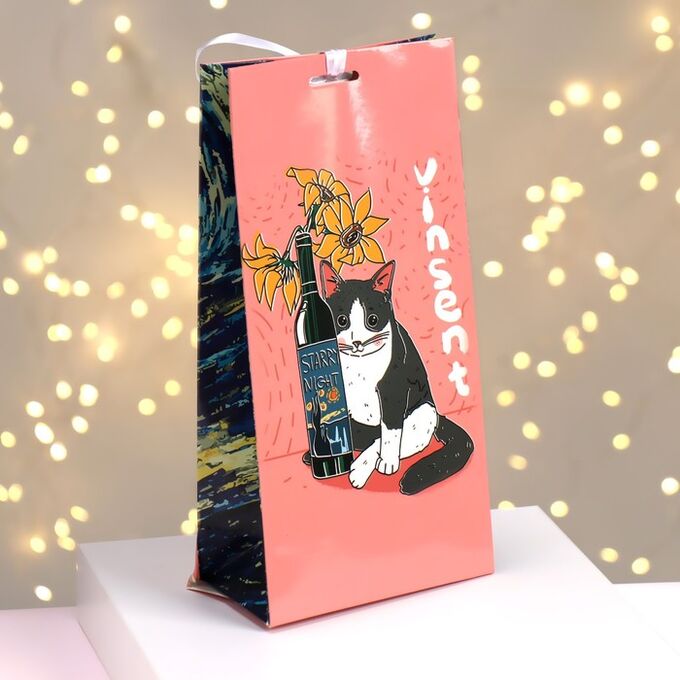 Подарочный набор «Ван Гог», 2 предмета: набор кистей, массажная расчёска, цвет МИКС