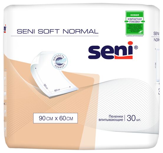 Пеленки Seni Soft Normal 90 x 60 см (30 шт.)