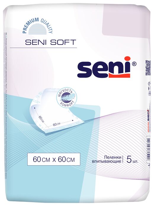 Пеленки Seni Soft 60 x 60 cм (5 шт.)