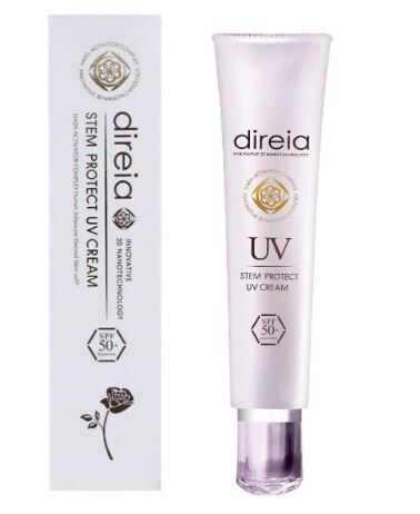 DIREIA Stem Protect UV Cream SPF50+ PA++++ — Усовершенствованный антивозрастной дневной крем с защитой от солнца и HEV-излучения, 35гр