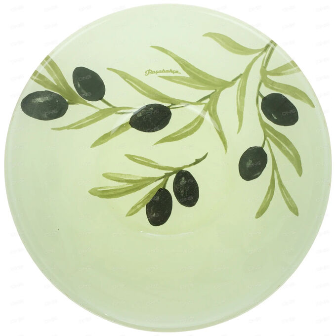 Салатник Pasabahce Oliva 10533SLBD35 16,2 см, стекло, зеленый. В живую намного симпатичнее
