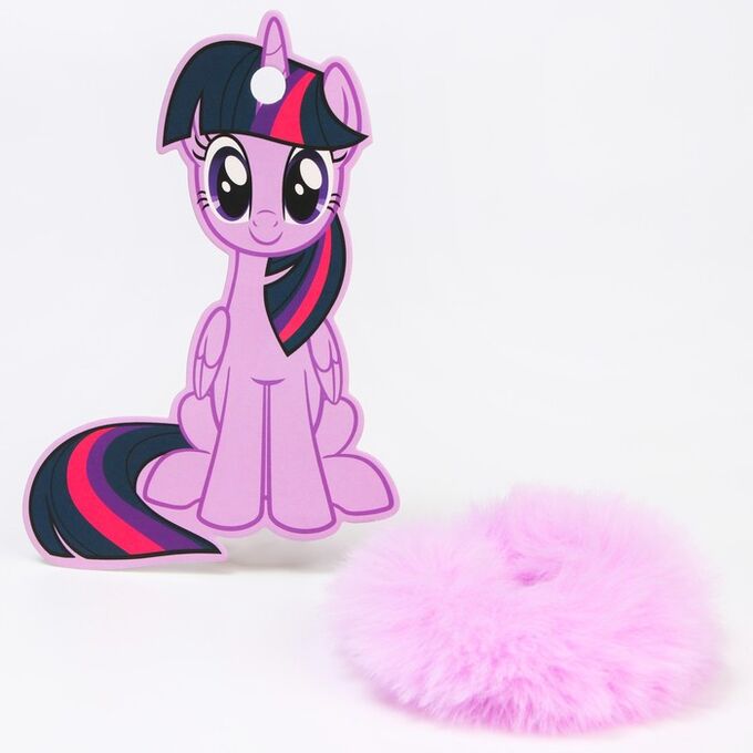 Резинка для волос &quot;Искорка&quot;, My Little Pony, фиолетовая