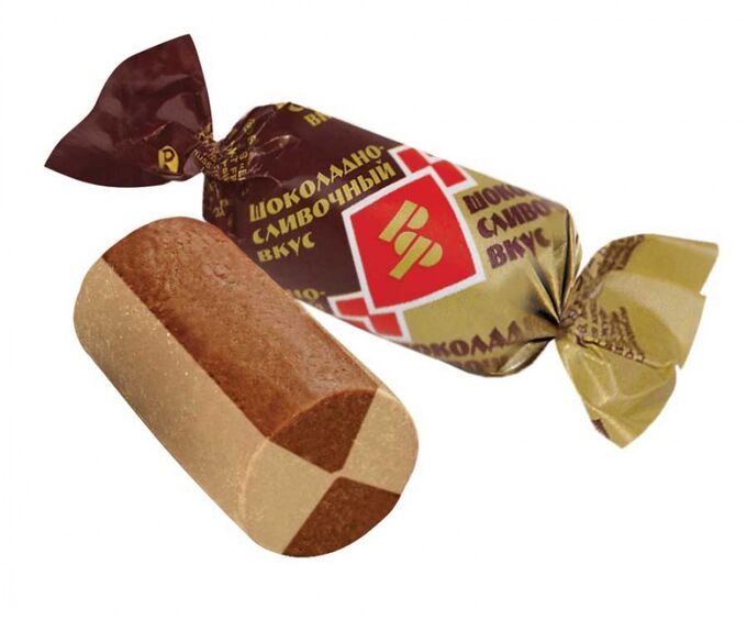 Рот-Фронт Конфеты с шоколадно-сливочным вкусом