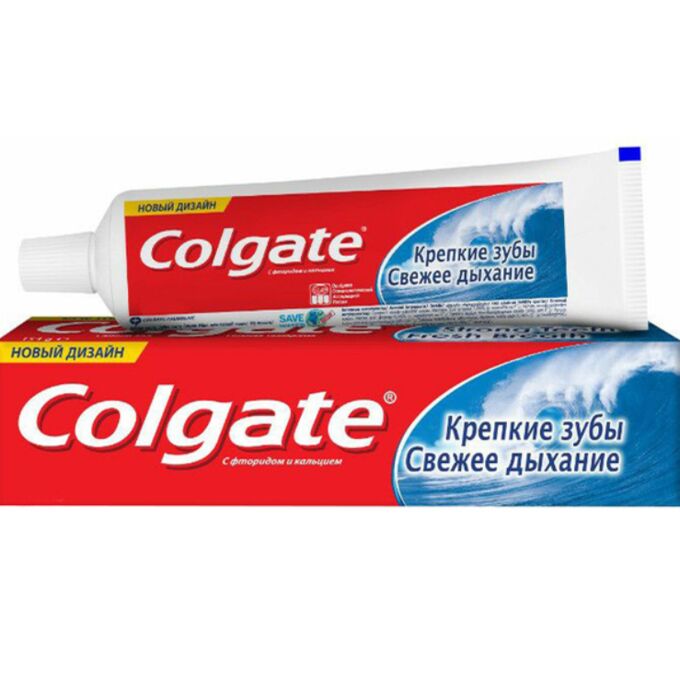 Зубная паста Colgate, Крепкие зубы, Свежее дыхание 125мл