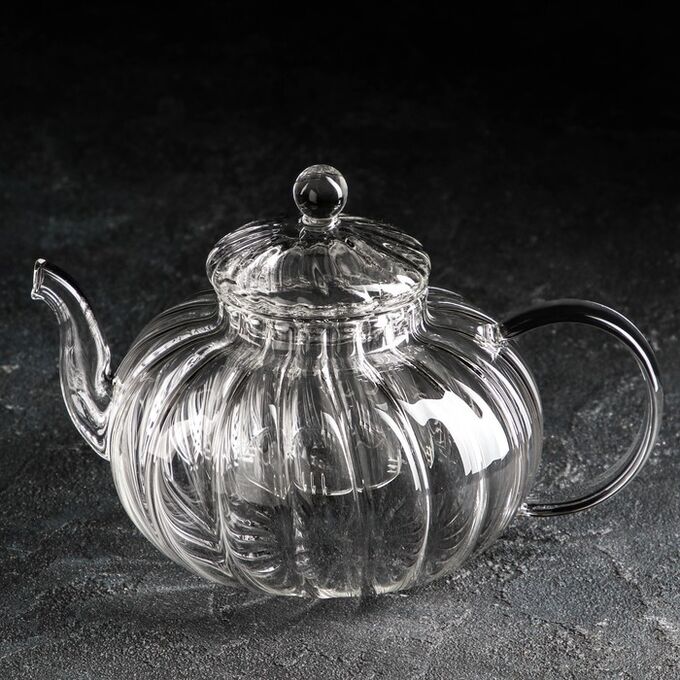 СИМА-ЛЕНД Чайник заварочный «Диана», 1 л, стеклянное сито