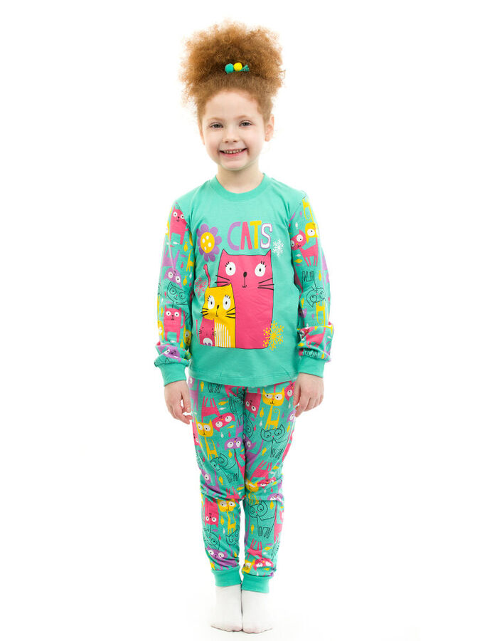 Baby Style Пижама для девочек арт. МД 2187 Д-6