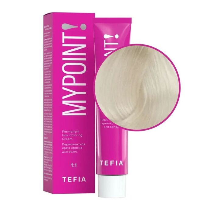 Косметика TEFIA Mypoint 0.0N корректор оттенка нейтральный Permanent Hair Coloring Cream, 60 мл