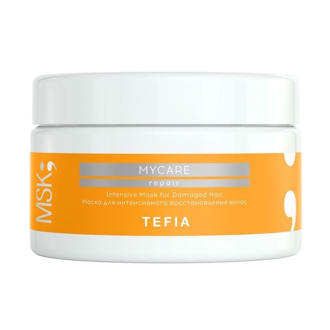 TEFIA Mycare Маска для интенсивного восстановления волос Intensive Mask for Damaged Hair, 250 мл