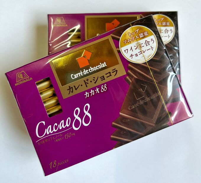Morinaga Шоколад Carre de Chocolat &quot;Какао 88&quot;