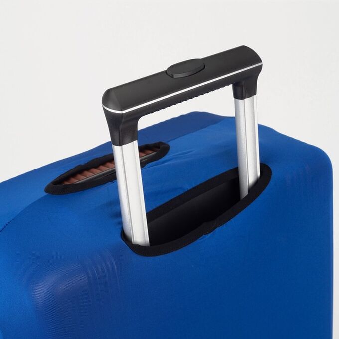 Чехол на чемодан, цвет синий