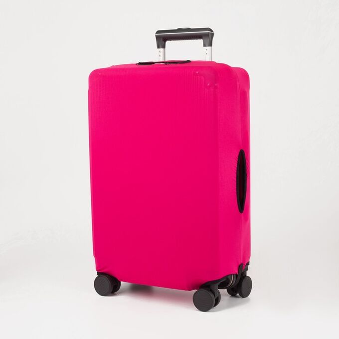 СИМА-ЛЕНД Чехол на чемодан, цвет розовый
