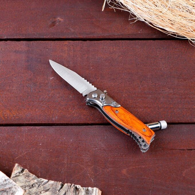 СИМА-ЛЕНД Нож складной &quot;Пескарь&quot; 14,7см, клинок 64мм/1,5мм