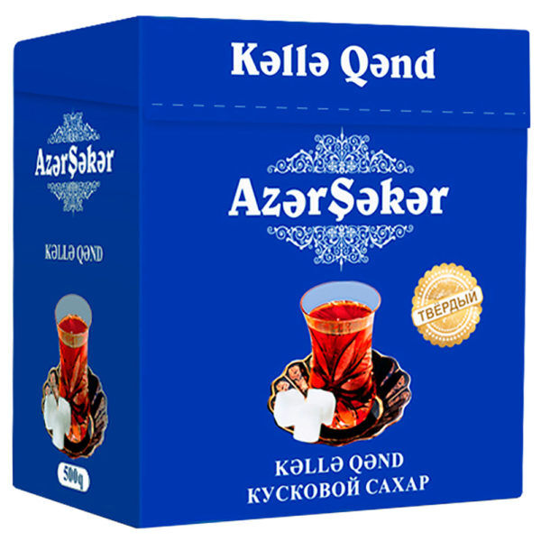 Azercay Сахар AZER SEKER твердый кусковой 500гр