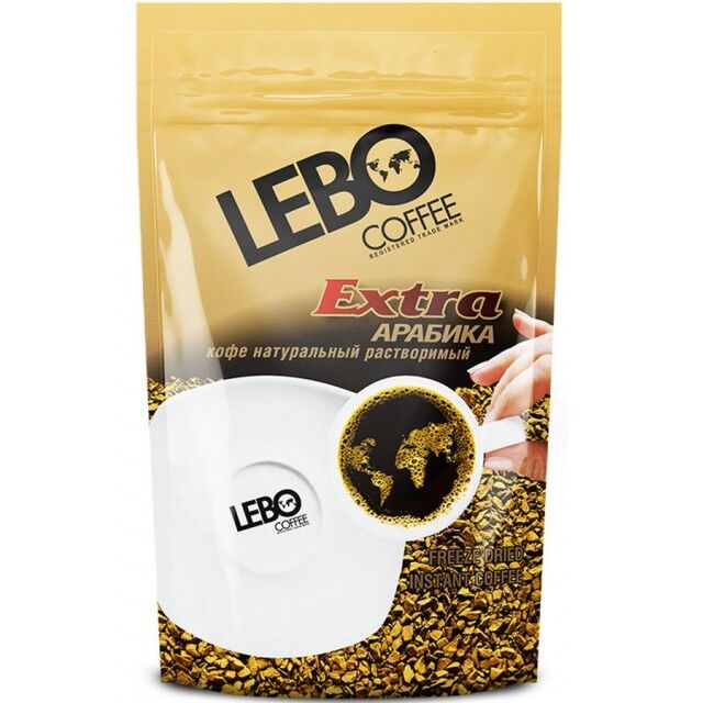 Lebo Кофе ЛЕБО Экстра субл. 70гр  м/у