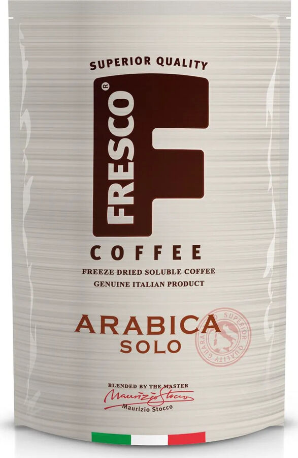 Кофе растворимый Fresco Arabika Solo сублимированный, м/у 190гр