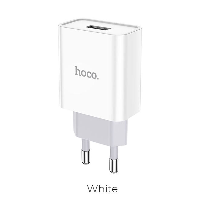 Сетевое Зарядное устройство HOCO C81A Asombroso 1*USB 2.1A