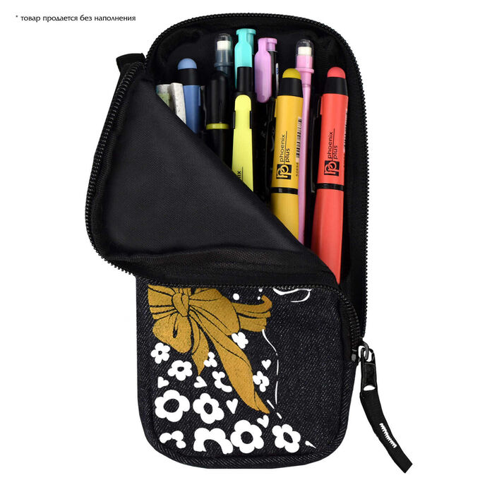 5 см 58356. стол пкс-8 памир. пенал 8. пенал пкс-8. пенал школьный корги х/б ткань без наполн.