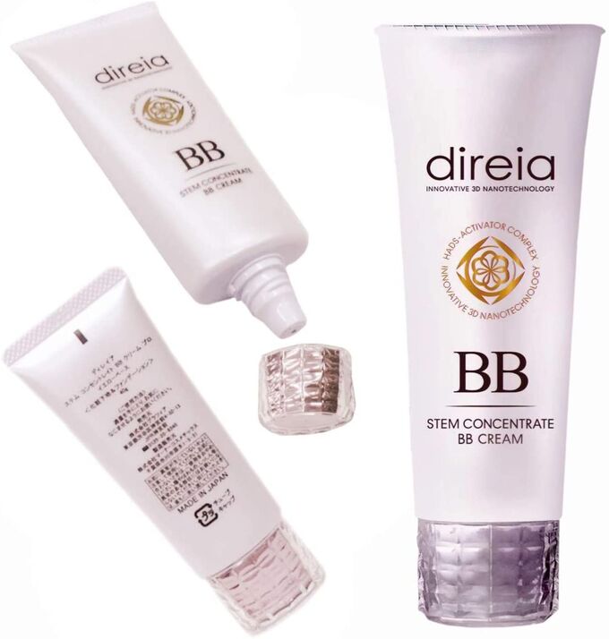 DIREIA Stem Concentrate BB Cream - ухаживающий ВВ-крем со стволовыми клетками