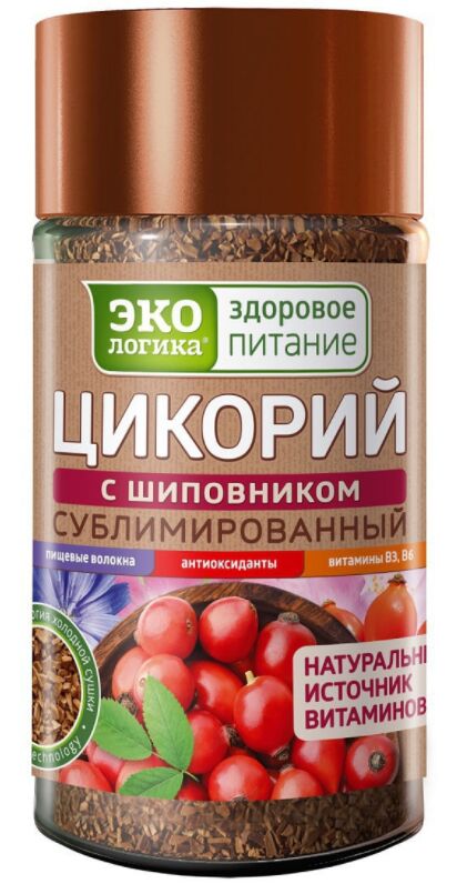 Цикорий Экологика с шиповником , 85 г