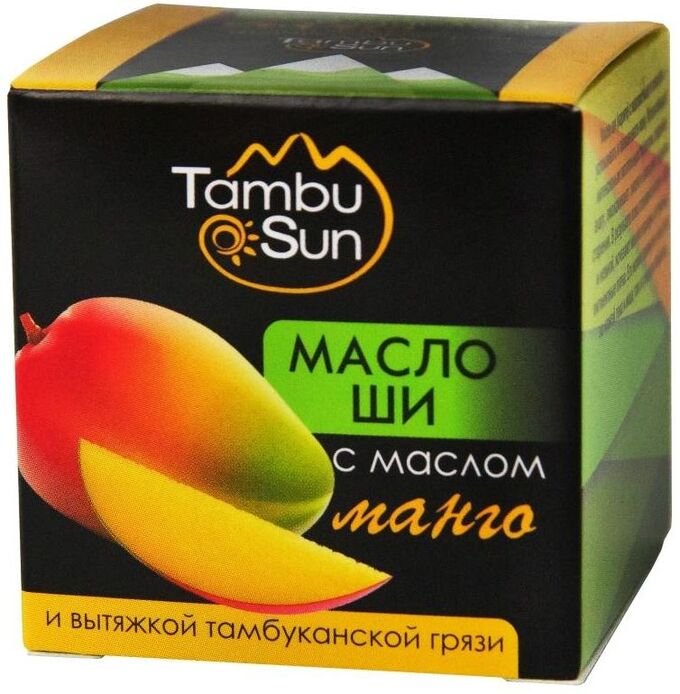 Русские корни Масло ши с маслом манго 50 мл Тамбу-Сан