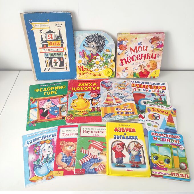 Детские книги пакетом (13шт) в Хабаровске