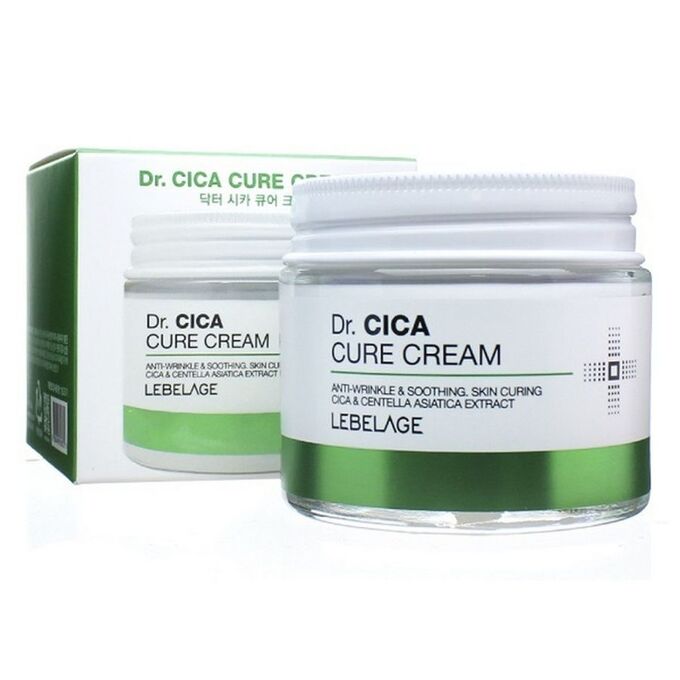 Lebelage Антивозрастной смягчающий крем с центеллой азиатской Dr. Cica Cure Cream, 70 мл