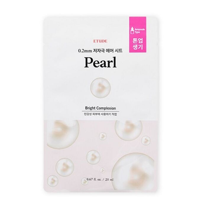 Etude Тканевая маска с экстрактом жемчуга 0.2 Therapy Air Mask  Pearl, 20 мл