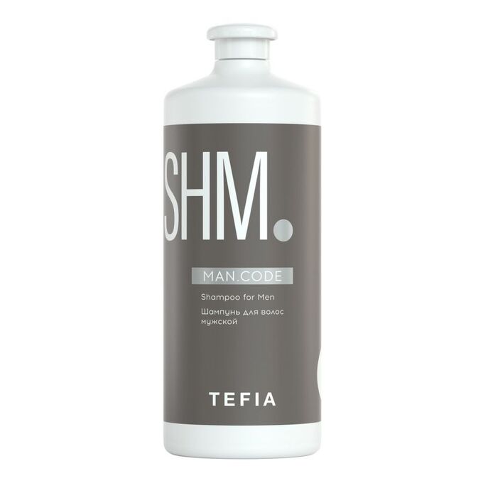 TEFIA Man.Code Шампунь для волос мужской Shampoo for Men, 1000 мл EXPS