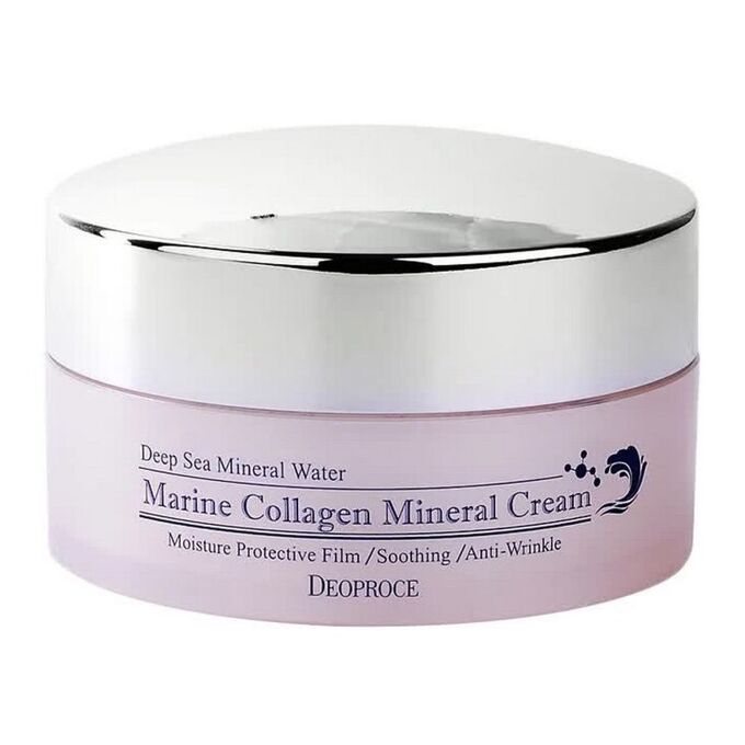 Deoproce Крем для лица морской коллаген Marine Collagen Mineral Cream, 100 мл