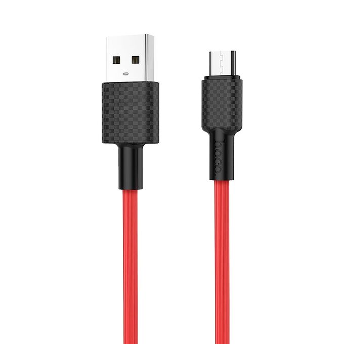 Кабель USB - micro USB Hoco X29 Superior для HTC/Samsung (100 см) (red)