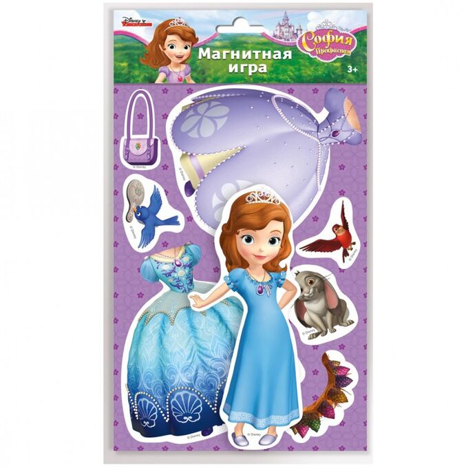 НДПЛЕЙ Магнитная игра «Принцесса Disney» с маркировкой Disney (Дизайн №4)