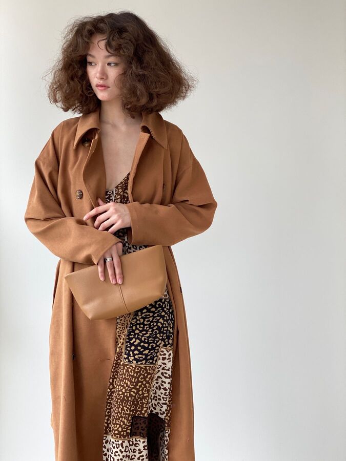 Костюм Oversize кэмел