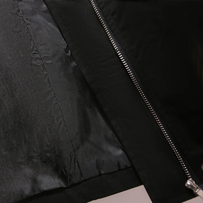 Женский тренч, с капюшоном и утягивающими резинками на талии, цвет черный