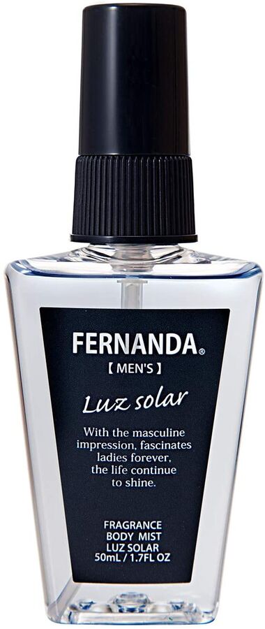 FERNANDA Men&#039;s Body Mist Luz Solar - мист для тела с черной смородиной