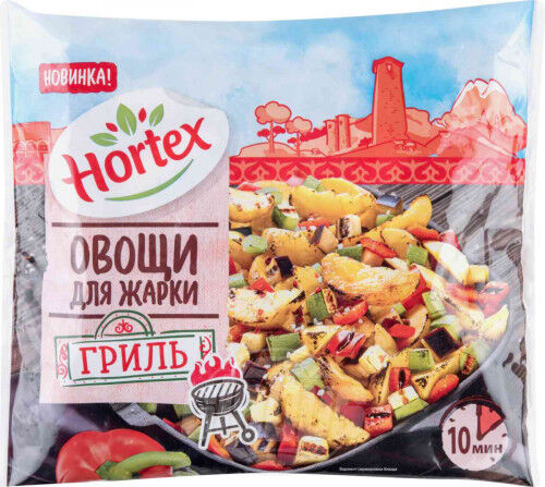 HORTEX Овощи для жарки Гриль Хортекс 400г