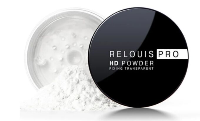 Пудра Relouis Pro HD powder 10г фиксирующая прозрачная