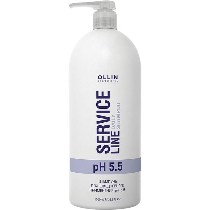 OLLIN Professional OLLIN Service Line Шампунь ежедневный pH 5.5 для волос 1000 мл