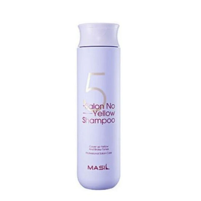 Тонирующий шампунь для осветленных волос против желтизны Masil 5 Salon No Yellow Shampoo